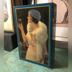 Vintage Hamilton Gifts Through The Years Collectible Coca-Cola Calendar Girl Box